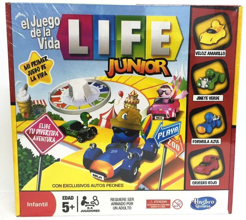 Juego De La Vida Life Junior Juguetería El Pehuén