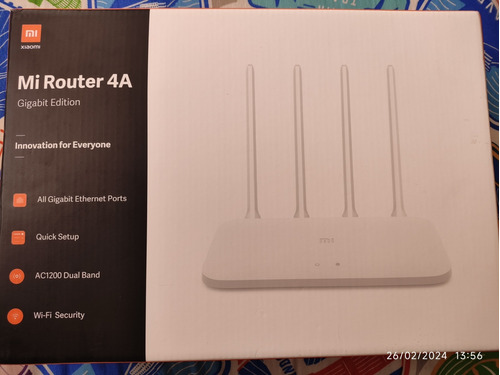 Xiaomi Router Ac1200 Gigabit Edition 