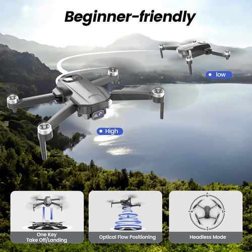 Drone Wefone Wf31 Gps Con Cámara 4k Para Adultos De 50 Minut
