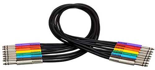 Cables Balanceados Hosa Tts-845, Tt Trs A Igual, 1.5 Ft