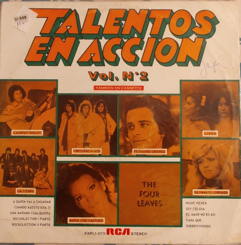 Vinilo Lp De Talentos En Acción Vol 2 - (xx777.