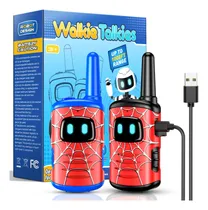 Comprar Walkie Talkies Comedyfun Spider Recargables, Paquete De 2 Un