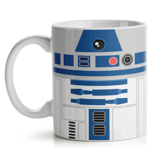 Caneca Star Wars R2d2 Cerâmica 325 Ml