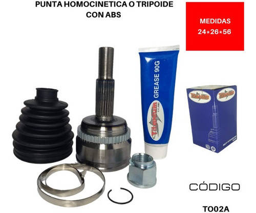 Punta Tripoide Toyota Corolla Baby Camry 1.8 1194 1998