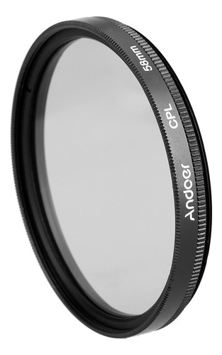 Vidrio Polarizador Circular Digital Slim Cpl De 58 Mm