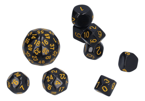 D3d100 Juego De Dados Poliédricos De 15 Piezas De 3 Caras