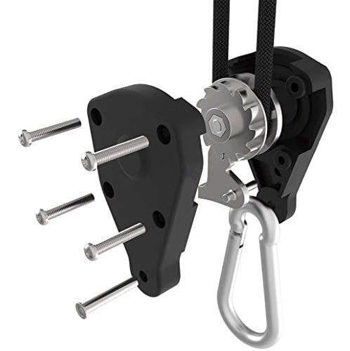 2 Pares De Clips De Cuerda Ajustables Y Resistentes De 1/8 P