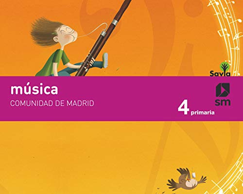 Musica 4 Primaria Savia Madrid - 9788491822400 -mas Savia-