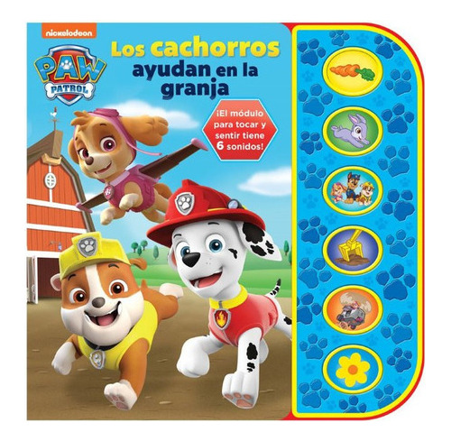 Los Cachorros Ayudan En La Granja