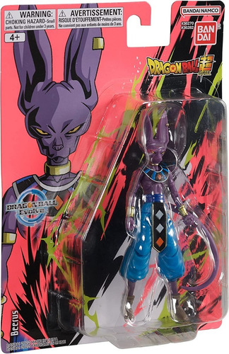 Imagen 8 de 8 de Figura Dragon Ball Super Evolve Beerus Original Nuevo Bandai