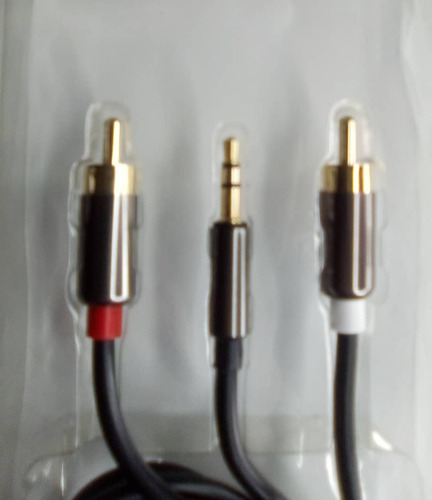 Cable Auxiliar Audio Sonido Rca A Plug 1 