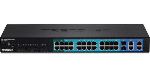 Trendnet Tpe-224ws - Switch Poe 24 Puertos 10/100 2sfp 170w