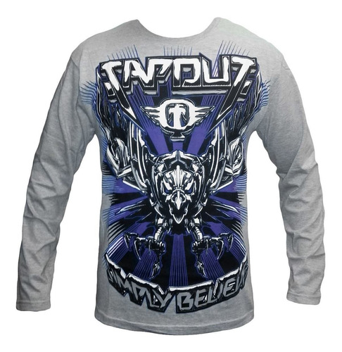 Remeras De Manga Larga Tapout !!! Originales !!! M M A !!!