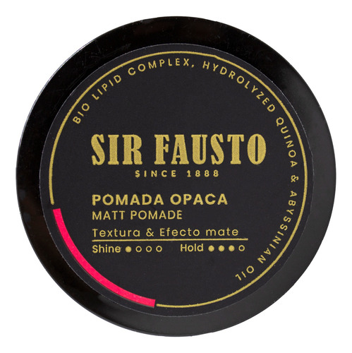 Sir Fausto Men's Culture Pomada Opaca Barbería 50ml Local2
