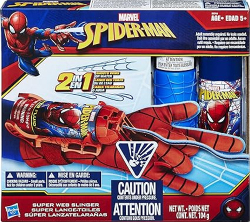 Lanza telarañas Marvel Spider-man 2 En 1 Edad 3+