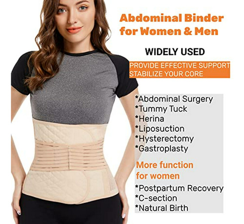 Venda Abdominal Para Recuperación Postoperatoria Y Postparto