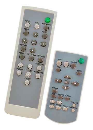 Control Remoto Proyector Para Sony Vpl Y Para Varios Modelos