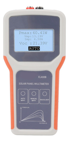 Multímetro De Panel Solar Lcd Actualizado Mppt Tester