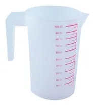 Comprar Jarra Plastica Medidora De 1 Litro X 12 Unidades 