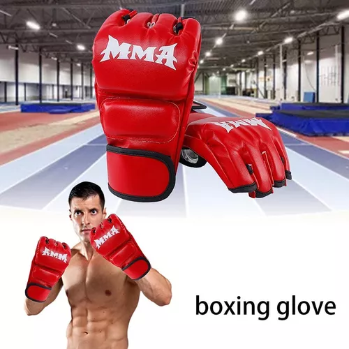 Guantes Deportivos Boxeo Envoltura De Manos Guantes Interiores Guante De  Boxeo De Gel De Medio Dedo Para Muay Thai MMA Kickboxing Artes Marciales  Perforación Bolsa De Velocidad Entrenamiento 230906 De 20,12 €