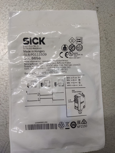 Sensor Sick Gl6-p011s09 1058698