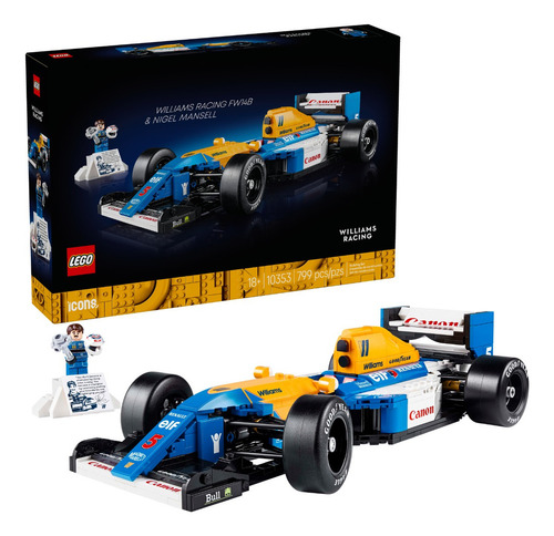 Lego® Icons Williams Racing Fw14b E Nigel Mansell 10353 799 Icons
