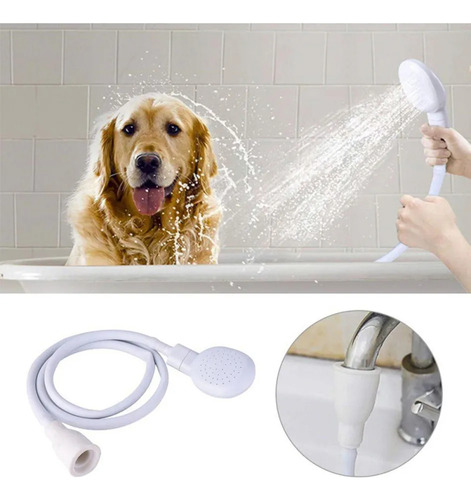 Manguera De Ducha Para Mascotas, Rociador, Cabezal De Ducha,