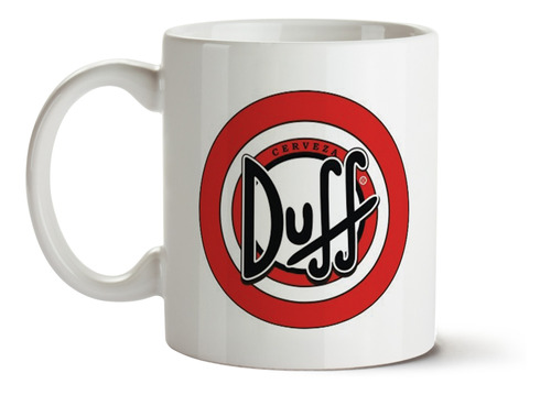 Taza Los Simpson: Duff Series Y Tv The Simpsons