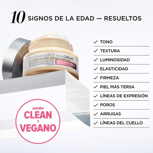 It Cosmetics Confidence In A Cream Anti-edad 15ml Travel Todo Tipo De Piel Noche