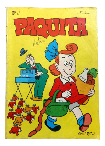 Comic Paquita La Traviesa N°9 Año 1966 / Leer Descripción