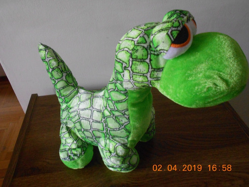 Simpatico Dinosaurio De Peluche - Impecable Estado