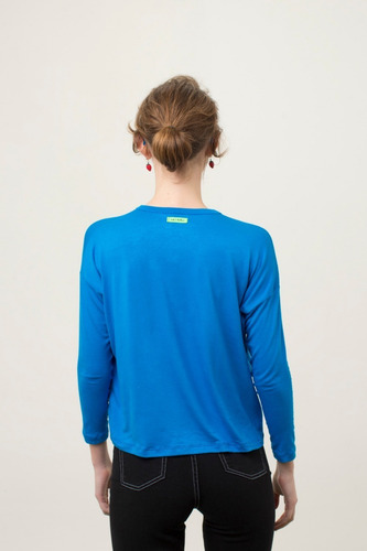 Remera Foster Turquesa Las Pepas