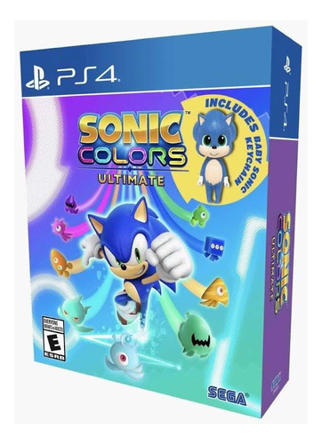 Sonic Colors Ultimate Sega - Ps4 - Físico - Rapido
