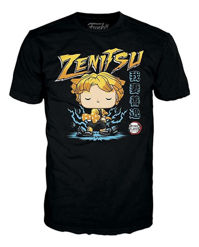 Zenitsu Playera Funko Boxeed Tee Demon Slayer Tallas