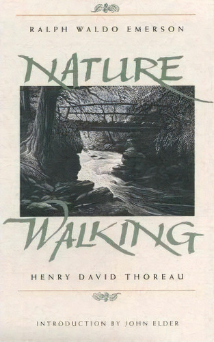 Nature And Walking, De Ralph Waldo Emerson. Editorial Beacon Press, Tapa Blanda En Inglés