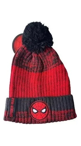 Gorro De Invierno Infantil Lana Spiderman Dsm6438 Original