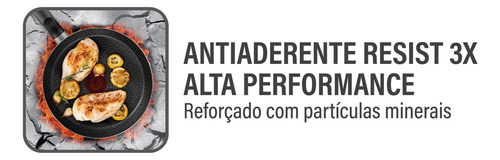 Jogo De Panelas Rochedo Robusta Grafite 5 Peças