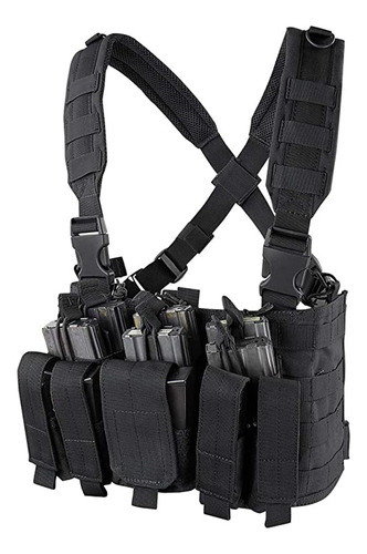 Chest Rig Con Sistema Molles Y Portacargadores Chaleco