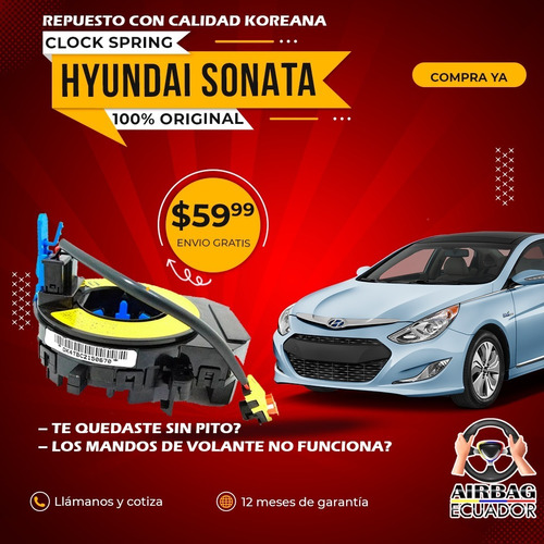 Hyundai Sonata Clock Spring Cinta Airbag Pito 