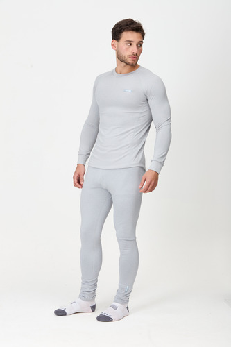 Conjunto Térmico Hombre Frisado Camiseta + Calza Abrigo Oslo