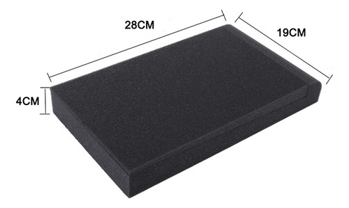 . 2 Piezas De De Aislamiento De Monitor De Los 28x19x4cm