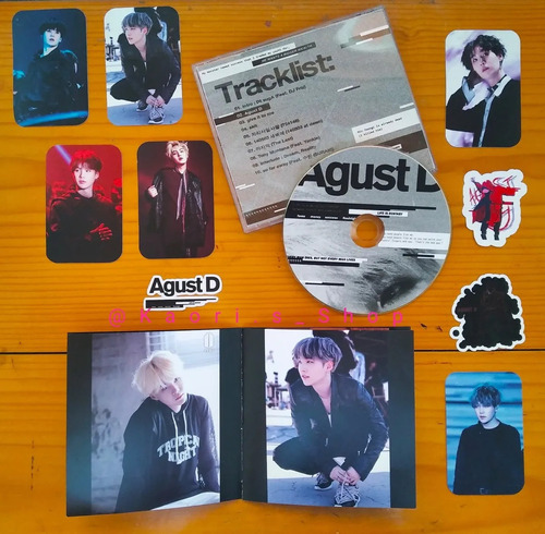 Mixtape-álbum Físico | Agust D Por Agust D | Fanmade | Kpop