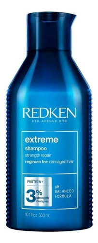 Shampoo Reparador Para Cabello Dañado Redken Extreme 300 Ml