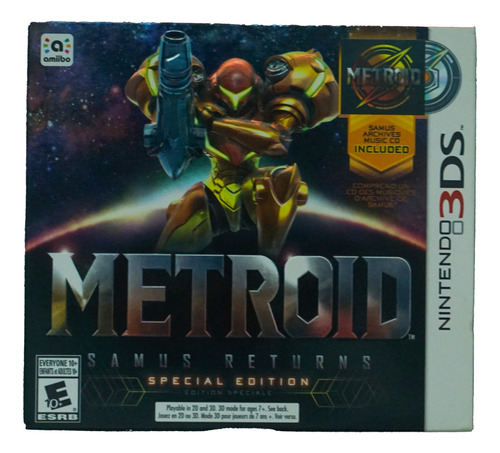 Metroid Samus Returns Special Edition Nintendo 3ds (usado)
