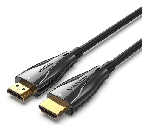 Cable Hdmi 2.1 Fibra Optica 8k 30m 48gbps Aluminio Vention