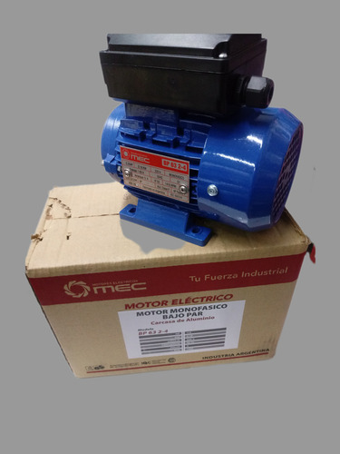 Motor Monofasico Bajo Par 1/4 Hp 1500 Rpm Mec