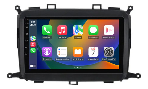 Radio Android Kia Carens 8 Nucleos Qled Carplay Android Auto