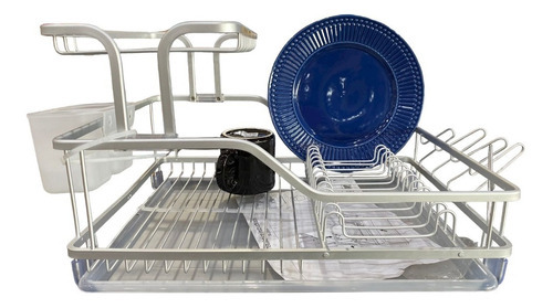 Imagen 2 de 5 de Secador/escurridor De Platos Bonux Aluminio