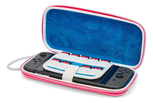 Estuche Hori Para Nintendo Switch lite oled Kirby rosa mario pop