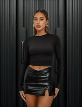 Comprar Blusa De Manga Larga Para Mujer, Básicas, Ajustadas Elegante